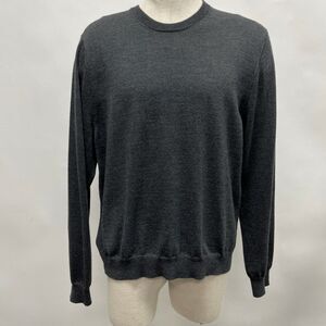 Bloomingdale's The Men's Store Sweater XL Gray 100% Merino Wool